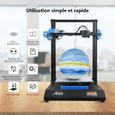  Imprimante 3D ANET ET5X 300*300*400mm Noir et Bleu EU PLUG-1