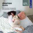 Babymoov Coussin de Maternité doomoo Buddy Risotto Taupe-1