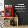 Réfrigérateur Minibar Klarstein PopLife 48L Rouge - Design Rétro Années 50-1