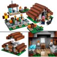 LEGO Minecraft 21190 Le Village Abandonné, Jouet Construction, Maison avec Figurine Zombie-1