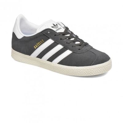 Basket adidas Originals Gazelle 2 Cadet ADIDAS ORIGINALS Gris Lacets Mixte Gris Cdiscount Chaussures