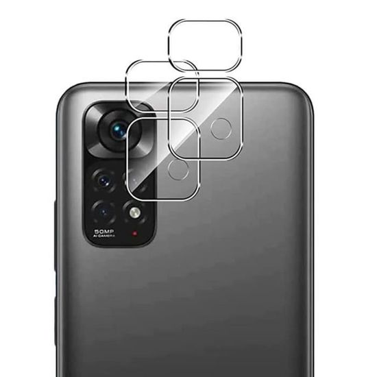 Film Protection Caméra Pour Xiaomi Redmi Note 11S - 6 Pièces - Anti-rayures & Anti-empreintes