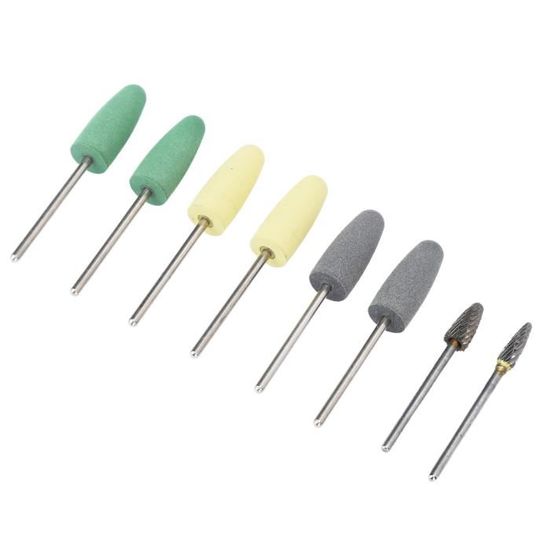 Fraises De Polissage Dentaire En Silicone Composite - Pour Meulage Et Finition - Diam. 2,35 Mm - Lot