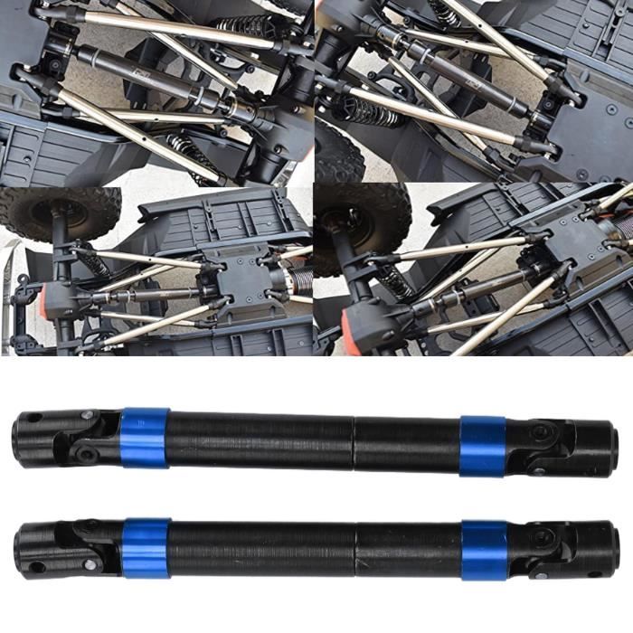 INJORA Lot De 2 Arbres De Transmission CVD En Métal – Pour TRX4 312 Mm – RC 1/10 – Pièce De Rechange Robuste