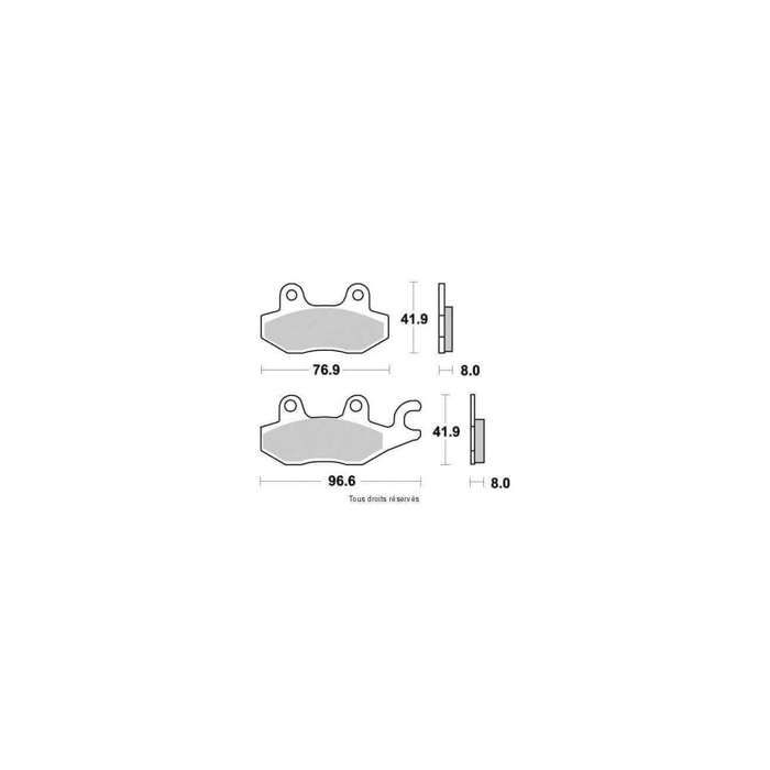 SUZUKI 650 BANDIT / GSXF / 600 GSR / 600-750 GSXR- PLAQUETTES DE FREIN Avant Brembo 38800228 3666016214601 SUZUKI 650 BANDIT / GSXF / 600 GSR / 600-750 GSXR- PLAQUETTES DE FREIN Avant Brembo 38800228 3666016214601