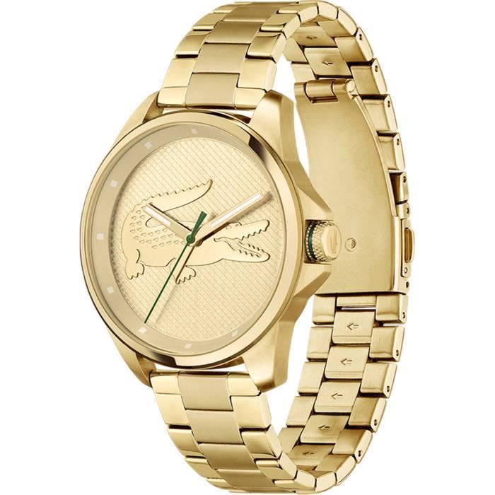 Lacoste Montre Hommes Quartz Analogique Bracelet Acier