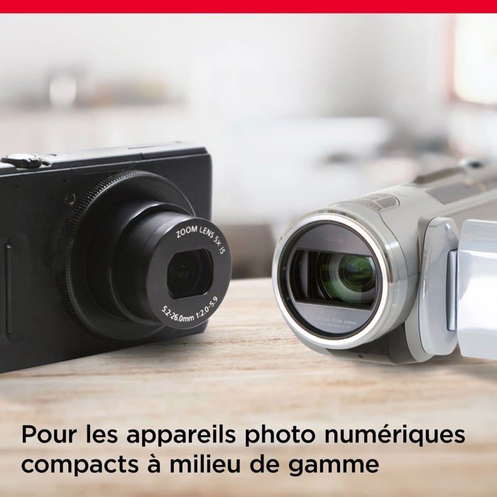 INDMEM - Lot De 5 Cartes SD 8 Go - Classe 10, UHS-I, U1 - Vitesse Lecture 90 Mo/s - Pour Appareil Photo, Caméra, Ordinateur