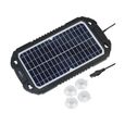 Chargeur solaire 12 V / 10 W pour batterie de voiture-2
