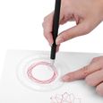 Spiral Designer Freestyle Spirograph Géométrique Deluxe Design Set Jouets Educatifs Magiques Dessin Pochoir Règle Peinture ABILITY-2