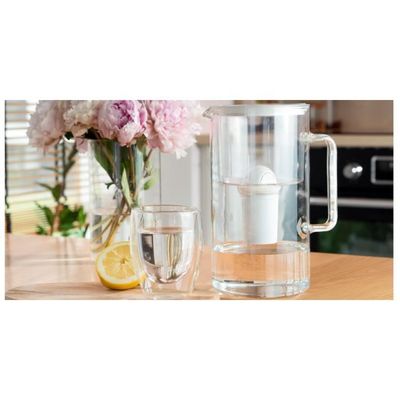 Carafe Filtrante Wessper Aqua Classic Basic 2,8 L - Compatible Filtres Brita Classic - Réduit Calcaire