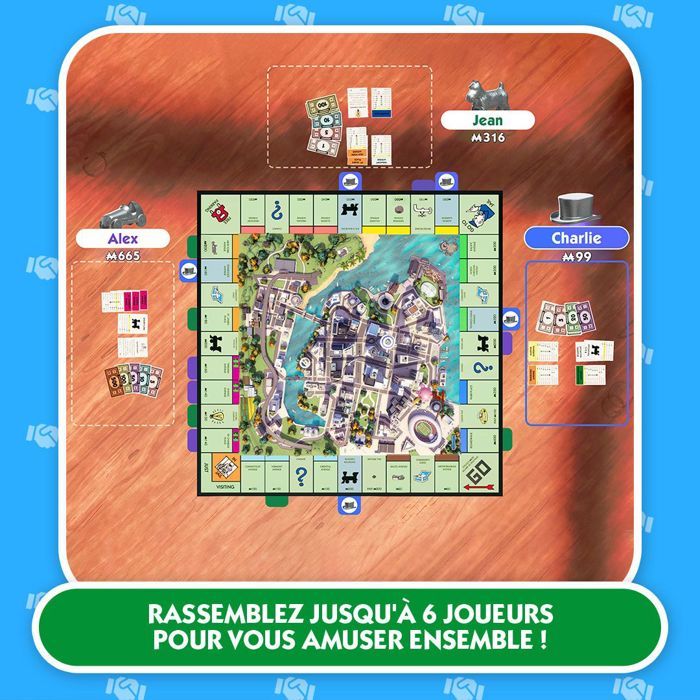 Jeu Monopoly PS4 Ak Tronic - État Très Bon, Complet, Testé