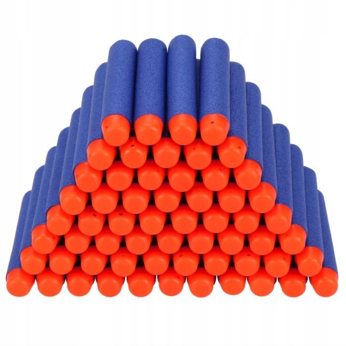 60 fléchettes avec ventouse - adaptées aux pistolets Nerf - fléchettes Elite Darts - 2