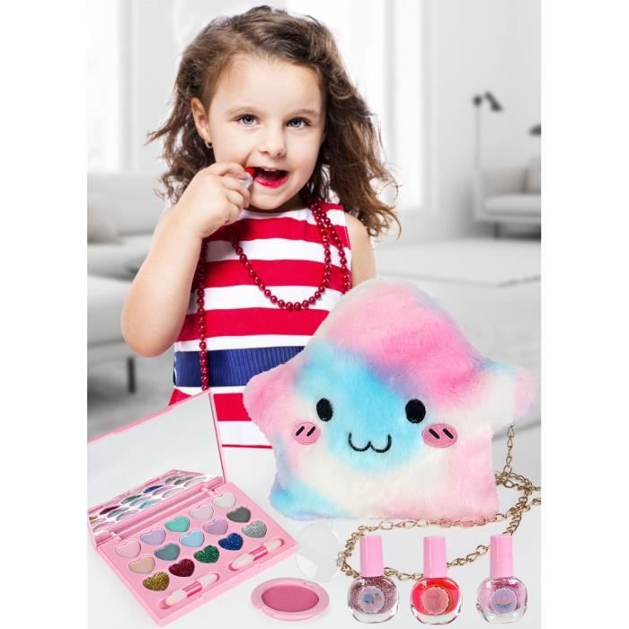 Maquillage Enfant Fille - Maquillage Lavable Trousse Maquillage