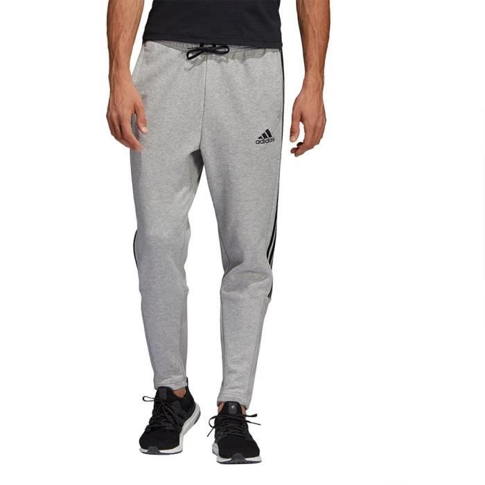 Pantalon Homme Adidas Must Have 3 Stripes Tiro Gris Multisport Gris Cdiscount Sport