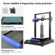  Imprimante 3D ANET ET5X 300*300*400mm Noir et Bleu EU PLUG-3
