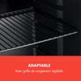 Réfrigérateur Minibar Klarstein PopLife 48L Rouge - Design Rétro Années 50-3