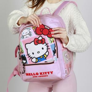 Sac à Dos Hello Kitty Elite 3D Enfant - Compartiment Unique, Bretelles Rembourrées, 25x30 Cm