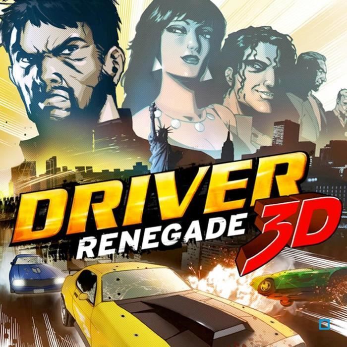 Jeu Nintendo 3DS Driver Renegade Version FR - En Loose, Bon état (TBE)