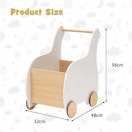 Baby Einstein Chariot De Marche 2-en-1 Bébé Bois Avec Jouets