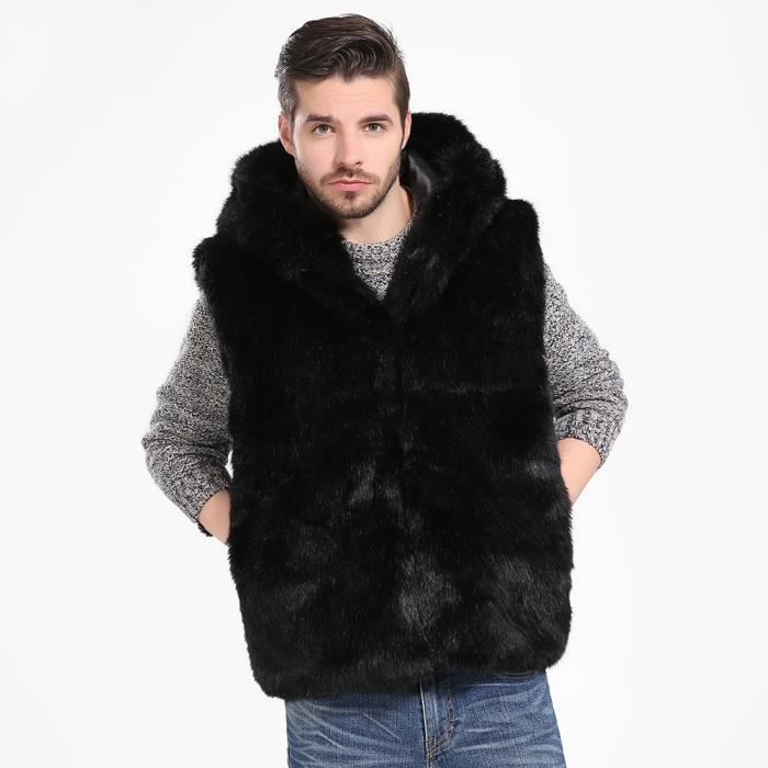 Veste fourrure sans capuche outlet