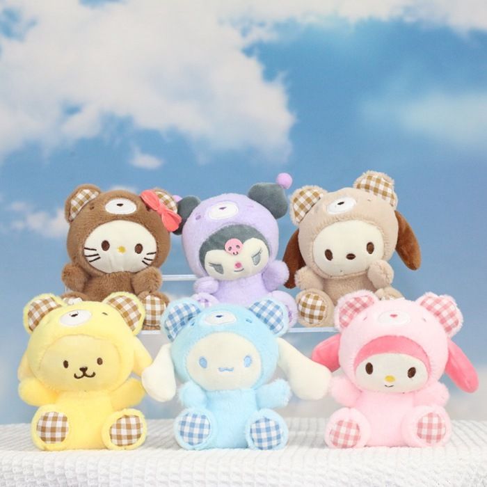 Porte-clés En Peluche Mignon - 14cm - Parfait Pour Sac à Dos Ou Décoration