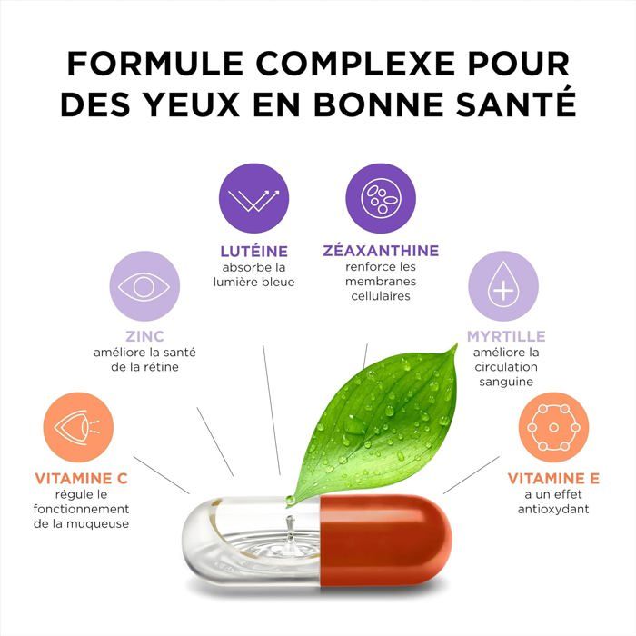 Zeaforce ZeaForce – Des yeux en parfaite santé Formule liquide pour une ...