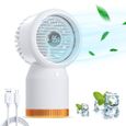 Climatiseur portatif - Refroidisseur d'air - 4 vitesses - Silencieux - Écologique