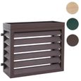 Habillage pour climatiseur thermique HWC-O43 avec jardinière 80x97x38 cm marron foncé