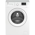 Lave-linge - BEKO - WUX81232WIT - 8 kg - A+++ - Chargement frontal-0