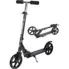 Trottinette Enfant Ados ROCKSTER HyperMotion (charge Max 100 kg) Pliable | Frein à Pied | Roue 200 mm| ABEC-7 Antidérapante | Noir