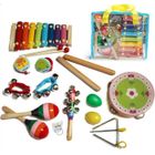 BRAND 14PCS Instruments de Musique Jouets de Percussions Instruments avec Sac de Transport Pour Enfant Comme Cadeau à Noël,Anniver SA70977