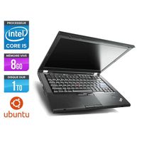 Pc portable Lenovo T420 - i5 - 8Go - 1To HDD - Linux