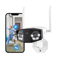 Caméra de Surveillance Reolink Duo Series M61S 8MP WiFi - Double Objectif 180° - Vision Nocturne