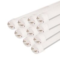 Tube Néon LED 120cm T8 36W (Pack de 10) - Blanc Neutre 4000K - 5500K