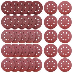 105 Disques Abrasifs 125mm - Lot Mixte Grains 60/80/100/120/180/240/320 - Pour Meuleuse D'angle Et Ponçage