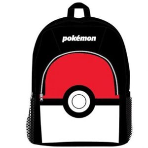 SAC À DOS Sac à dos Pokémon Pokeball 40 cm noir et rouge