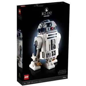 FIGURINE - PERSONNAGE Jeu de construction LEGO® Star Wars™ 75308 R2-D2™ - Blanc - 8 ans et plus