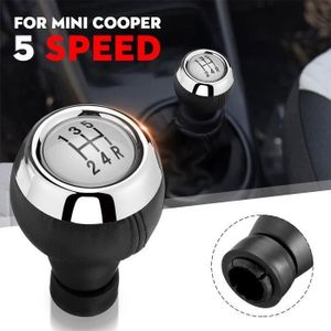 pour MINI COOPER S D ONE R50 R52 R53 5 VITESSES CUIR POMMEAU LEVIER DE VITESSE