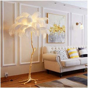 pedkit Lampadaire /à Tr/épied Lampadaire sur Pied en Bois Lampe de Salon Hauteur R/églable Marron Miel et Blanc 141 cm