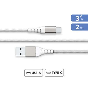 Kit Chargeur Force Power 3A + Câble USB-C Renforcé 1,2m – Charge Rapide, Garanti à Vie