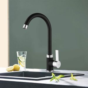 homelody mitigeur de cuisine rabattable robinet de cuisine repliable pour evier contre fenetre chrome pivotant 360 designe moderne cdiscount bricolage