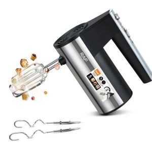 Batteur à main électrique - mélangeur électrique portatif, support d'aide  de cuisine à main petit mini mélangeur sans fil portatif, mélangeur à  immersion compact et léger pour la cuisson de gâteaux, crème