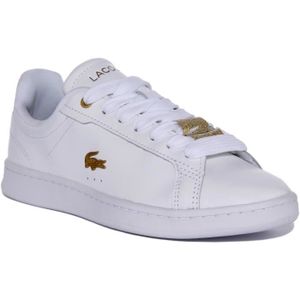 Basket lacoste deals femme rouge