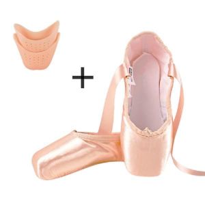 Acfoda Chaussures de Ballet Doux Toile Chaussons Pilates Yoga Gymnastique Split Plate Chaussons pour Filles et Femmes 22-44 EU 