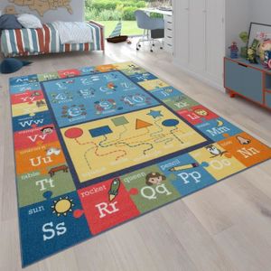 tapis enfants bebe de sol en mousse 200x180 cm tapis de jeu ramper zone pour enfants coussin d escalade pliable cdiscount maison