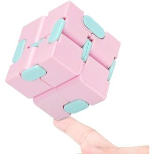 GOODS+GADGETS Cubes anti-stress, jouets de motricité à la main,  concentration, cube anti-stress ; gadget anti-nervosité et anti-stress ;  gris