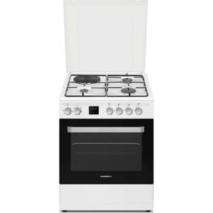 CUISINIÈRE - PIANO Cuisinière mixte Rosières RGE 660 CMWE - Blanc - F