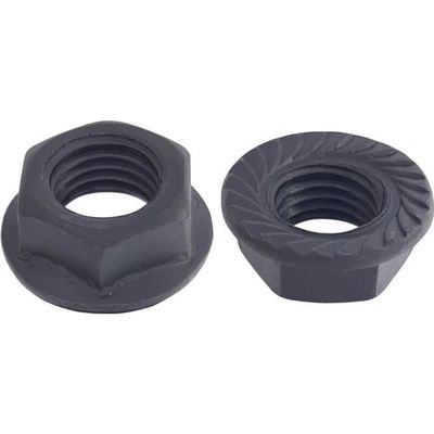 Create Idea 8 écrous De Pédalier – Axe Manivelle 10 Mm – Hauteur 12 Mm – Diamètre Inf 14 Mm – Noir – Pour VTT Et Vélo