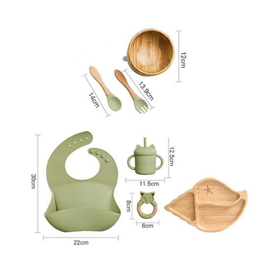 Service De Vaisselle Enfant Kawasaki - Assiette, Tasse - Blanc - Neuf