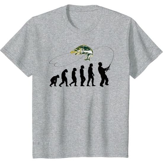 T-shirt homme pêcheur de carpe
